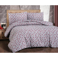 Постільна білизна Cotton collection 41847 Фланель Бавовна Євро розмір