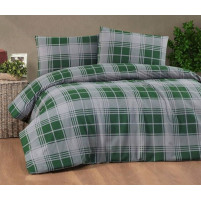 Постільна білизна Cotton collection 41899 Фланель Бавовна Євро розмір