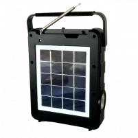 Портативна сонячна радіостанція із сонячною панеллю NNS Solar Charge NS-8033LS Bluetooth+FM+USB