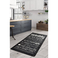 Килимок у дитячу кімнату Flamingo Kitchen siyah 140х190см